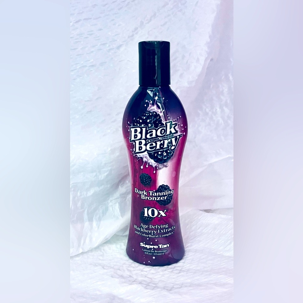 Black Berry Dark Tanning Bronzer 10X Age Defying Blackberry Extracts